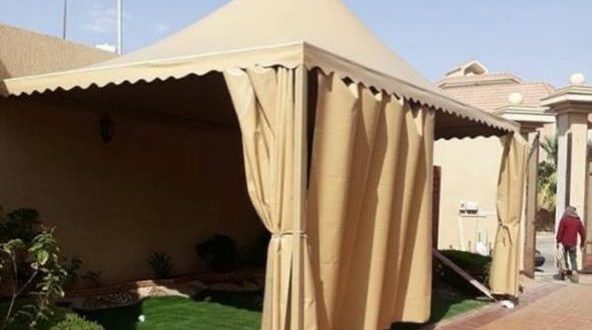 برجولات قماش