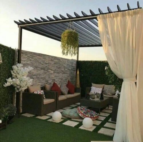 برجولات قماش