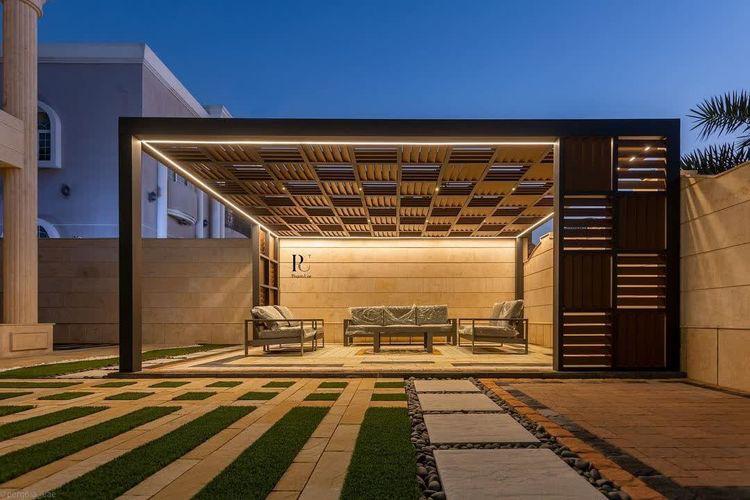 برجولات خشب