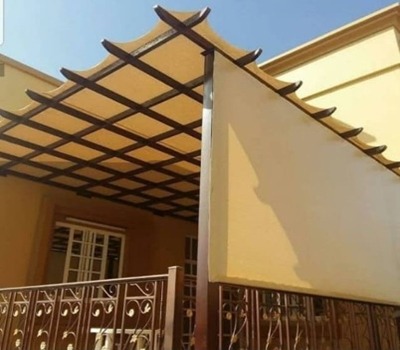 برجولات قماش